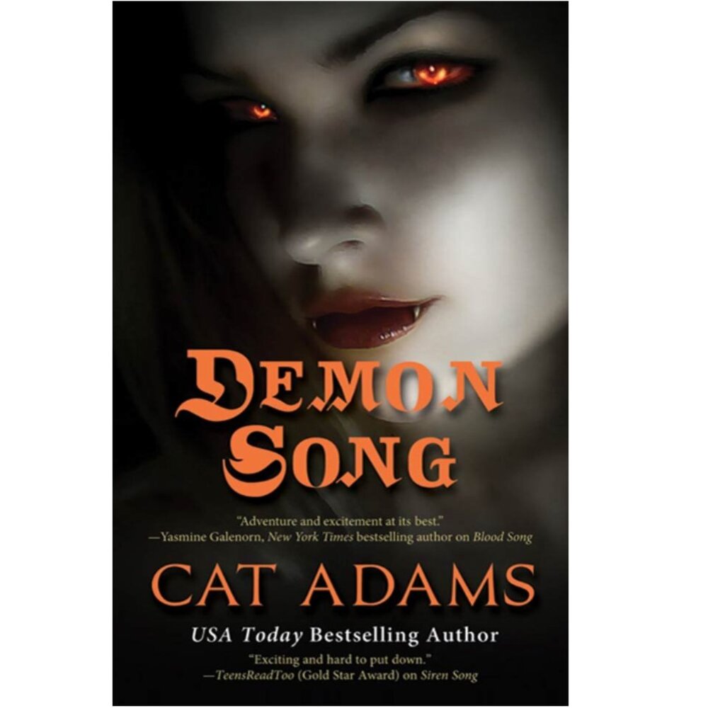 5/$15 Book Demon Song Cat Adams Blood Singer #3 Paranormal Romantasy Vampires